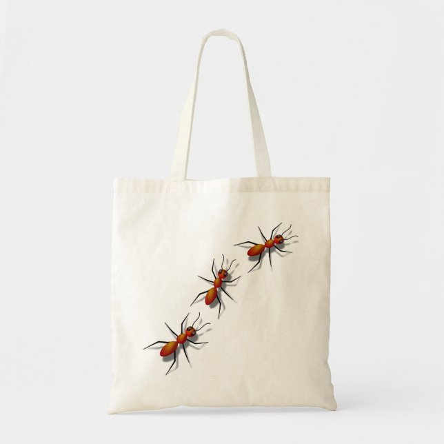 Red Ants Crawling On Your Tote Bag (Front)