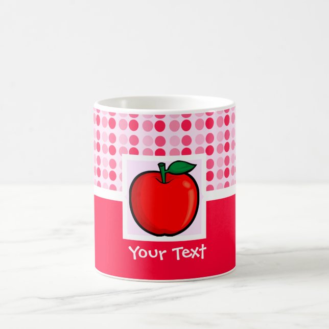 Red Apple Coffee Mug (Center)