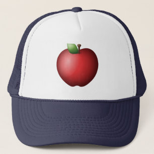 Red Apple - Emoji Trucker Hat