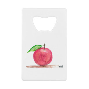 Red apple fruit