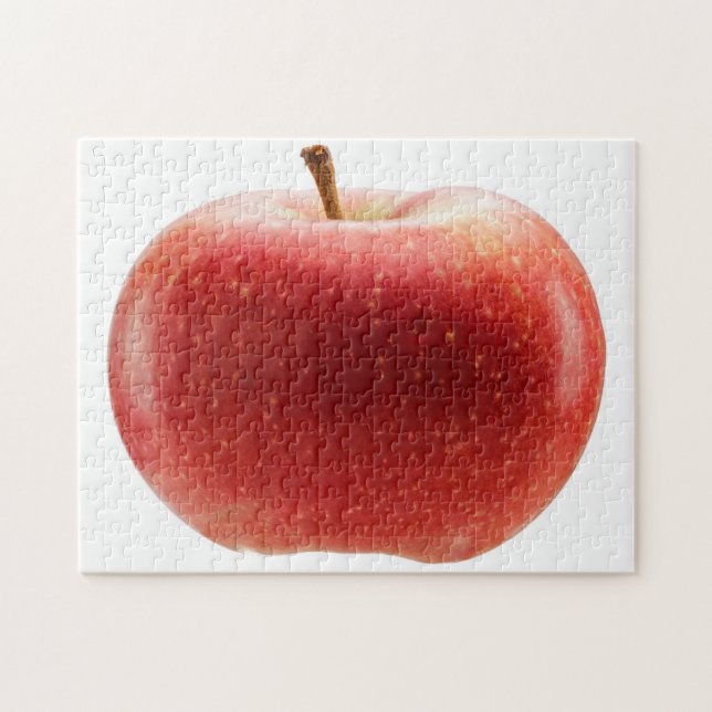 Red apple jigsaw puzzle (Horizontal)