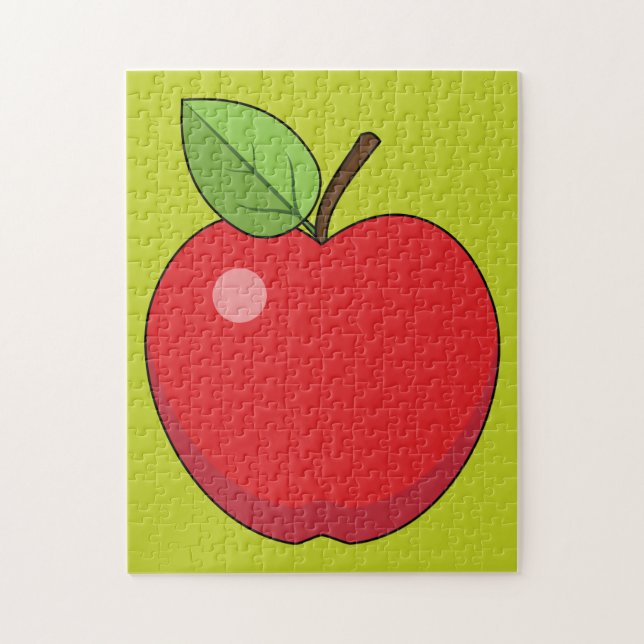 Red Apple Jigsaw Puzzle (Vertical)
