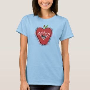 Red Apple Kindergarten Teacher Shirt
