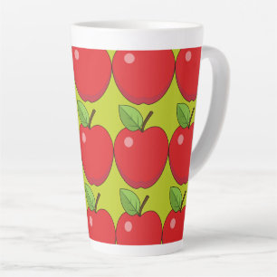 Red Apple Latte Mug