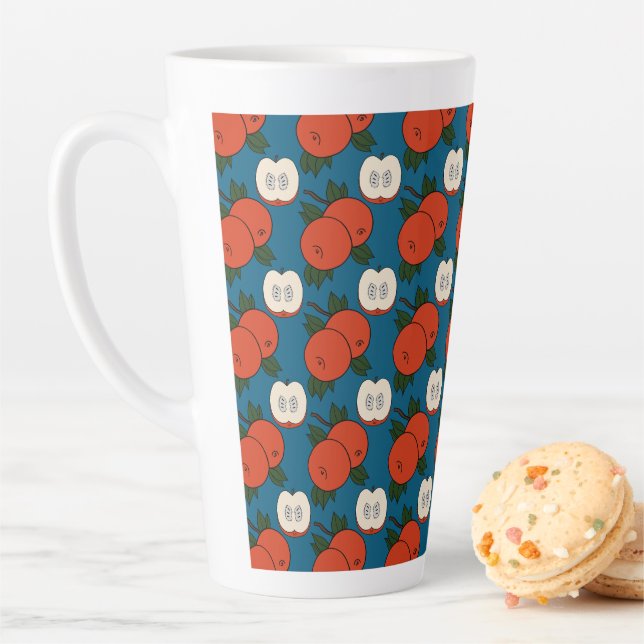 Red Apple Latte Mug (In Situ)