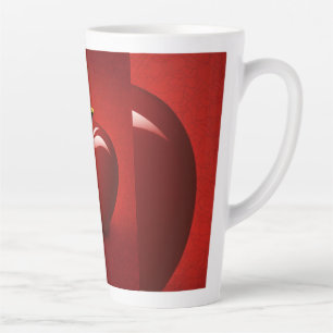 Red Apple Logo Mug   Cute Fruit Apple Icon   Minim
