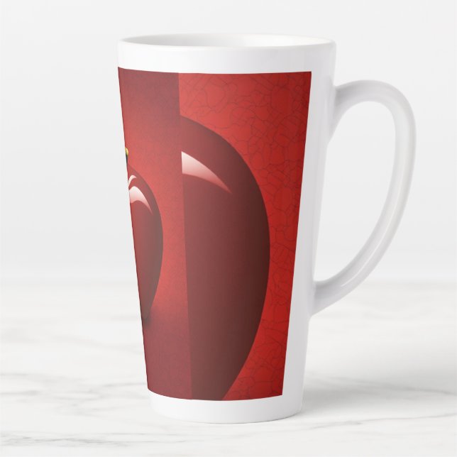 Red Apple Logo Mug | Cute Fruit Apple Icon | Minim (Right)