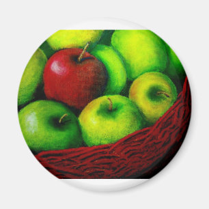 Red Apple Magnet