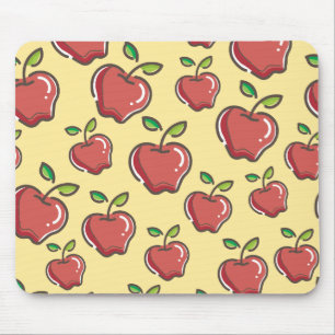Red Apple Mouse Mat