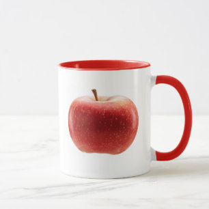 Red apple mug