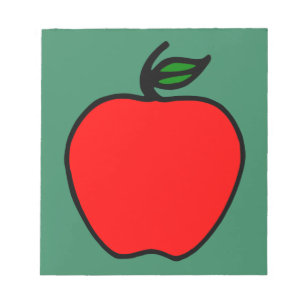 Red Apple Notepad 
