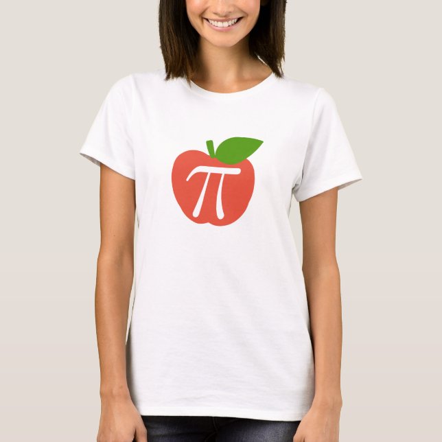 Red Apple Pi T-Shirt (Front)