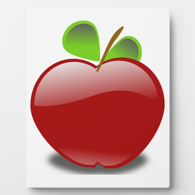 RED APPLE PLAQUE (Front)