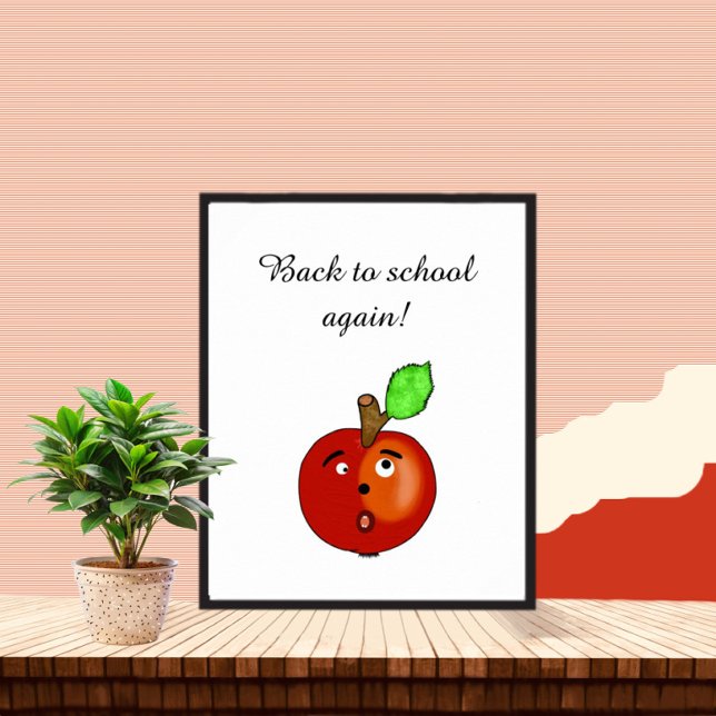 Red apple poster (Creator Uploaded)