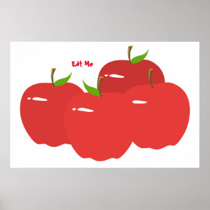 Red Apple  Poster