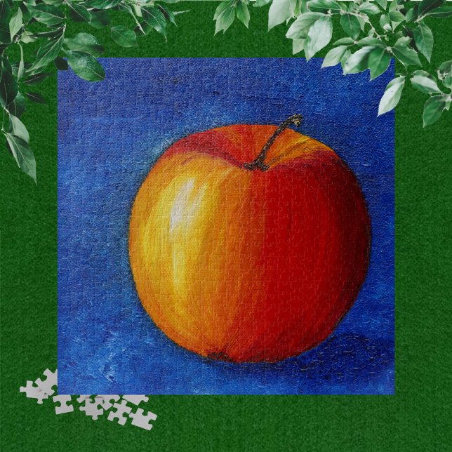Red Apple - Still Life Painting Poster Jigsaw Puzzle (Creator Uploaded)