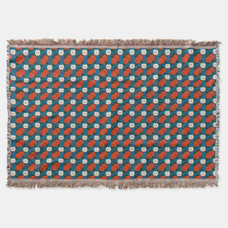 Red Apple Throw Blanket