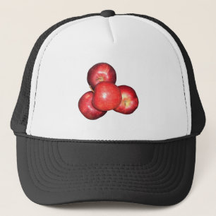 Red Apple Trucker Hat