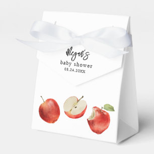 Red Apples Baby Shower Favour Boxes