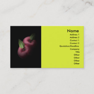 Red Apples Business Card
