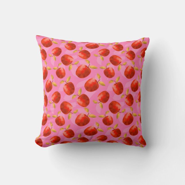 Red apples  cushion (Front)