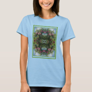 Red Apples On Tree Painting Abstract T-Shirt