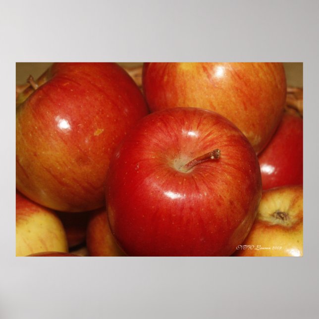 Red Apples Poster (Front)