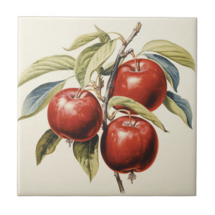 Red Apples Tile