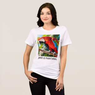 Red Arara Tri-blend female shirt