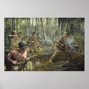 Red Arrow at War by Michael Gnatek Print