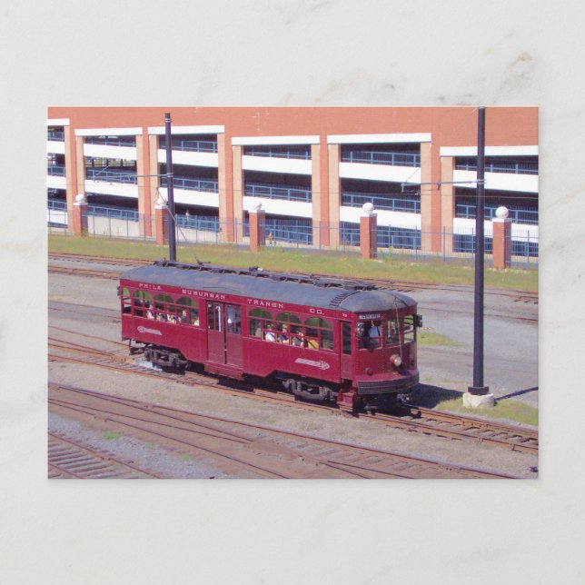 Red Arrow Lines Brill Car #76 Postcards (Front)