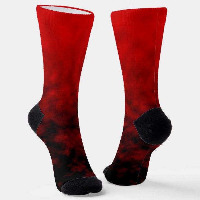 Red Ash Silence Socks (Angled)