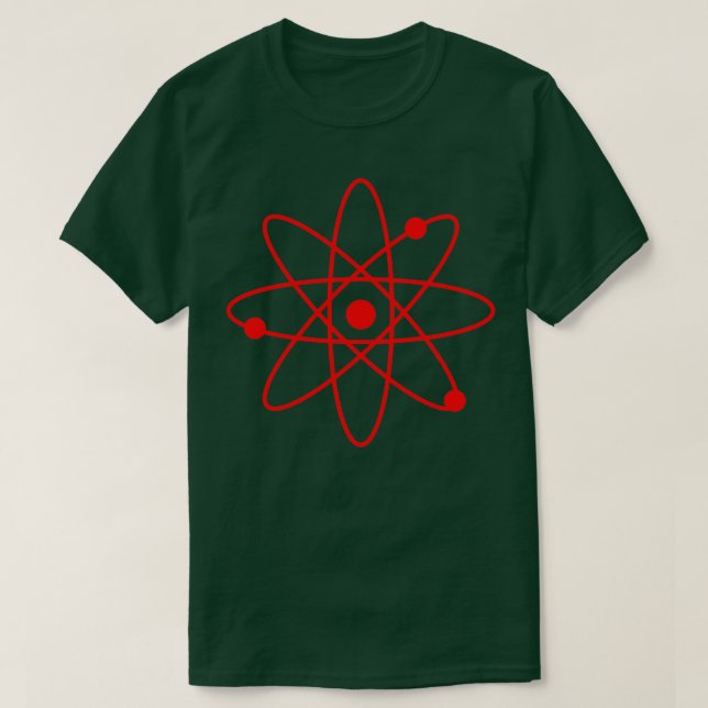Red Atom T-Shirt (Design Front)