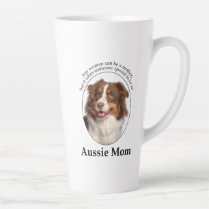 Red Australian Shepherd Mum Latte Mug
