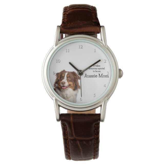 Red Australian Shepherd Mum Watch (Front)