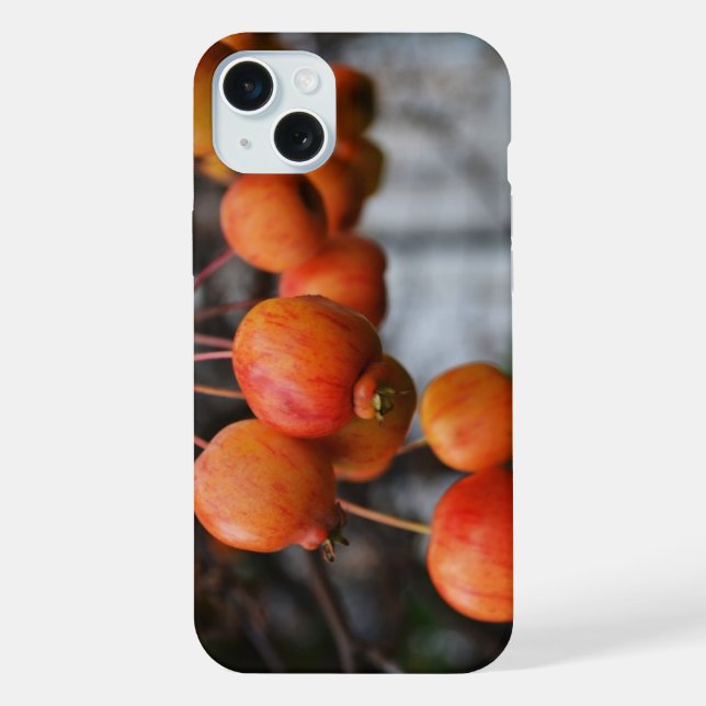 Red Autumn Apples iPhone Case (Back)