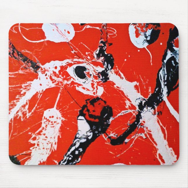 RED AVIATOR MOUSE MAT (Front)