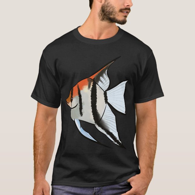 Red Back Amapa Angel Fish T-Shirt (Front)