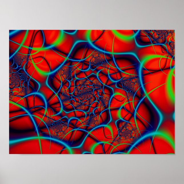 Red Background Poster (Front)