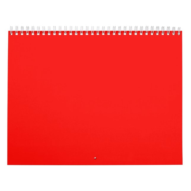 Red Backgrounds on a Calendar (Cover)