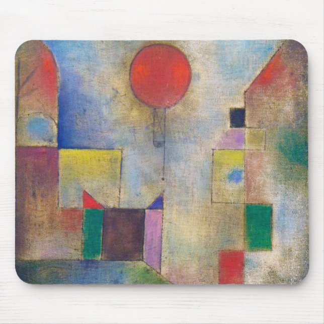 Red Balloon, Klee Mouse Mat (Front)