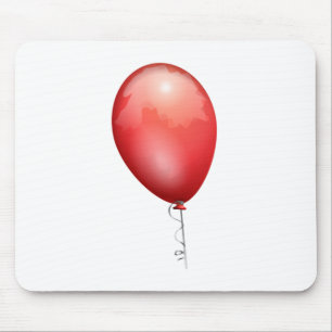 Red Balloon Mouse Mat