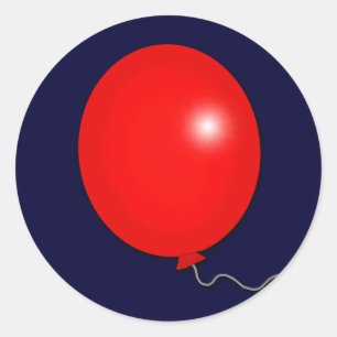 Red Balloon T-shirts, Sweats, Hoodies, Mugs Classic Round Sticker