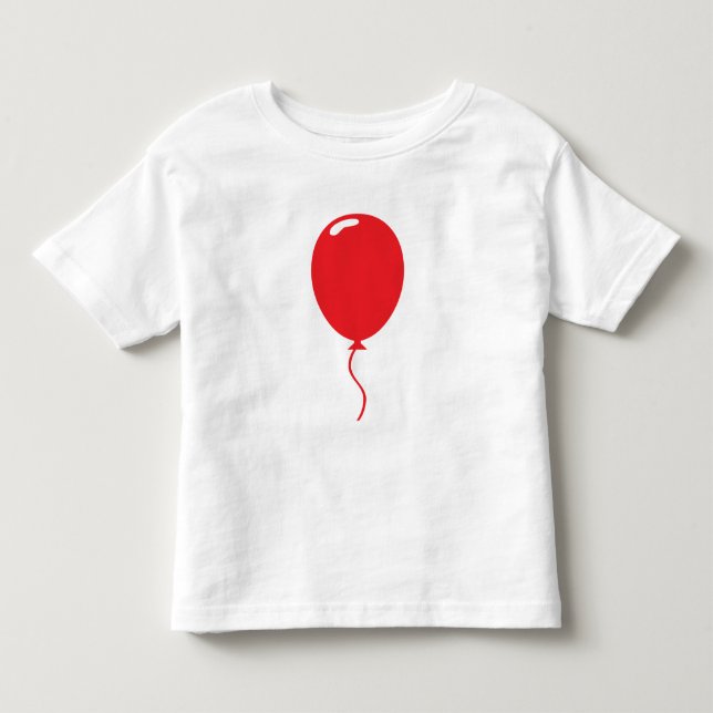 Red Balloon Toddler T-Shirt (Front)