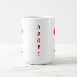 Red Balloonns Rescue Me Ceramic Coffee Mug