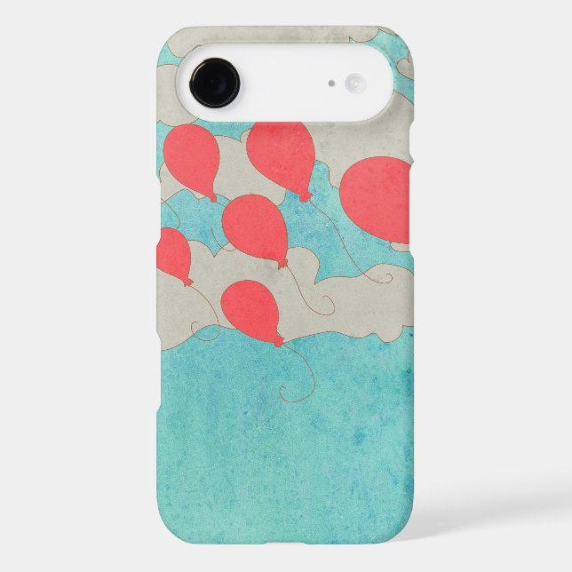 Red Balloons Case-Mate iPhone Case (Back)