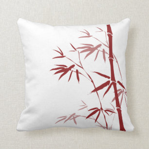 Red Bamboo Pillows
