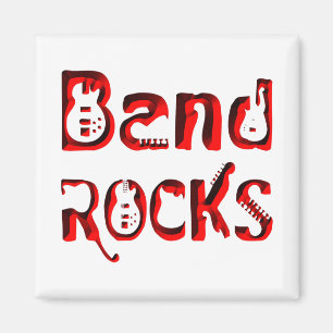 Red Band Rocks in Red Magnet