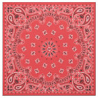Red Bandanna Fabric