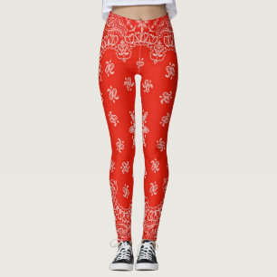 Red Bandanna Leggings
